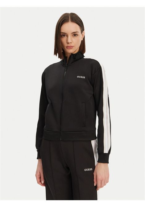 Krungsri⚽️ Felpa con logo e cerniera - GUESS ATHLEISURE - JPD Fashion